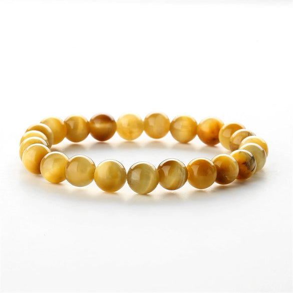 Wholesale Handmade Wood Beads Bracelet With Geometric Pattern