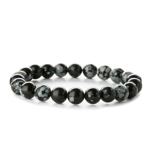 Wholesale Handmade Wood Beads Bracelet With Geometric Pattern