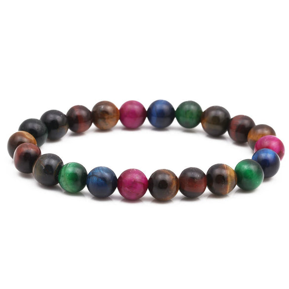 Wholesale Handmade Wood Beads Bracelet With Geometric Pattern