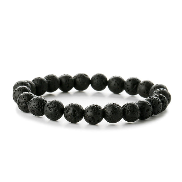 Wholesale Handmade Wood Beads Bracelet With Geometric Pattern