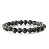 Wholesale Handmade Wood Beads Bracelet With Geometric Pattern