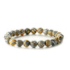 Wholesale Handmade Wood Beads Bracelet With Geometric Pattern