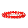 Wholesale Handmade Wood Beads Bracelet With Geometric Pattern