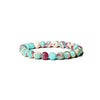 Wholesale Handmade Wood Beads Bracelet With Geometric Pattern