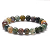 Wholesale Handmade Wood Beads Bracelet With Geometric Pattern