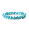 Wholesale Handmade Wood Beads Bracelet With Geometric Pattern