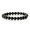 Wholesale Handmade Wood Beads Bracelet With Geometric Pattern