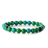 Wholesale Handmade Wood Beads Bracelet With Geometric Pattern