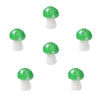 Wholesale Handpainted Glass Glaze Mushroom Beads Jewelry Earrings Necklace Bracelet Materials