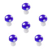 Wholesale Handpainted Glass Glaze Mushroom Beads Jewelry Earrings Necklace Bracelet Materials
