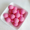 Wholesale Handpainted Rubber Round Beads For Diy Jewelry Accessories Handmade Mobile Phone Chain