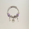 Wholesale Handpainted Stainless Steel Tree Of Life Beaded Open Bracelet Electroplated Jewelry For Women