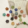 Wholesale Handpainted Vintage Glass Glazed Loose Beads With Flower Pattern For Diy Bracelet Necklace Accessories Material