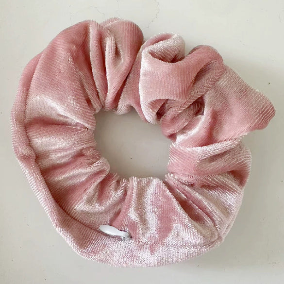 Wholesale Headband Velvet Solid Color Simple Retro Handmade Round Shape