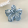 Wholesale Headwear Plastic And Resin Geometric Bow Clip With Baking Paint For Women