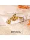 Wholesale Heart Shape Stainless Steel Electroplated Necklace Pendant Accessories Retro Fashion Diy