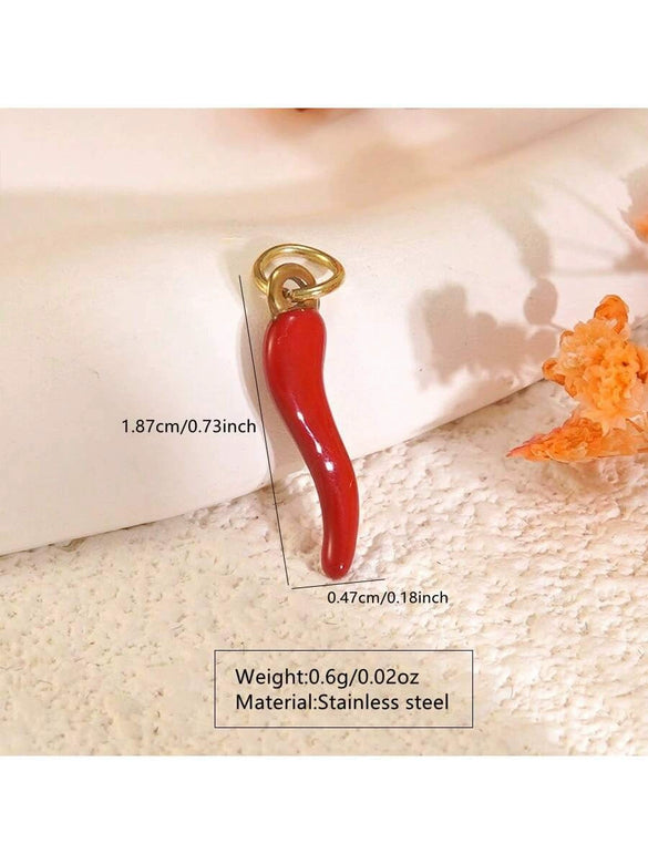 Wholesale Heart Shape Stainless Steel Electroplated Necklace Pendant Accessories Retro Fashion Diy