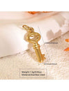 Wholesale Heart Shape Stainless Steel Electroplated Necklace Pendant Accessories Retro Fashion Diy