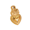 Wholesale Heart Shape Stainless Steel Electroplated Necklace Pendant Accessories Retro Fashion Diy
