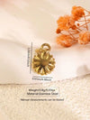 Wholesale Heart Shape Stainless Steel Electroplated Necklace Pendant Accessories Retro Fashion Diy