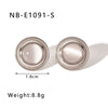 Wholesale Heart Shaped And Geometric C Shaped Fashionable Earrings For Women Stainless Steel With 18K Vacuum Plated In Furnace