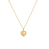 Wholesale Heart Shaped Diamond Inlaid Sterling Silver Pendant Necklace For Women With Cross Chain