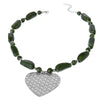 Wholesale Heart Shaped Geometric Animal Zodiac Stainless Steel Electroplated Pendant Necklace Choker For Women