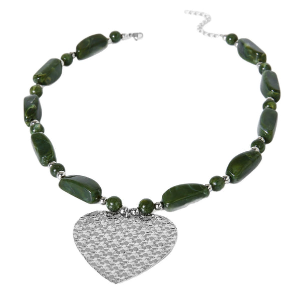 Wholesale Heart Shaped Geometric Animal Zodiac Stainless Steel Electroplated Pendant Necklace Choker For Women
