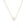 Wholesale Heart Shaped Inlaid Shell 925 Sterling Silver Pendant Necklace For Women