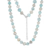 Wholesale Heartshaped Clavicle Necklace With Natural Shell Beads And 925 Silver Pendant Electroplated Geometric Design For Women