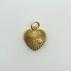 Wholesale Heartshaped Goldplated Copper Pendant Charms With Colorful Zircon Inlay Diy Jewelry Accessories For Women
