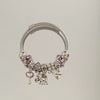 Wholesale High End Elephant Pendant Bracelet With Electroplating Stainless Steel Material