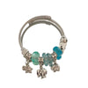 Wholesale High End Elephant Pendant Bracelet With Electroplating Stainless Steel Material