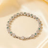 Wholesale Highend Copper Zircon Flower Shape Bracelet Jewelry For Women
