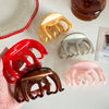 Wholesale Highend Geometric Acetic Acid Handmade Hair Accessories Hairpin Shark Clip
