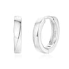 Wholesale Highend Geometric Silver S925 Electroplated Hoop Earrings
