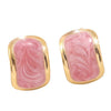 Wholesale Highend Geometric Stainless Steel Dripping Oil Earrings For Women