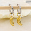 Wholesale Highend Geometric Stainless Steel 18K Gold Plated Women's Earrings