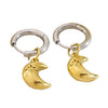 Wholesale Highend Geometric Stainless Steel 18K Gold Plated Women's Earrings