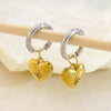 Wholesale Highend Geometric Stainless Steel 18K Gold Plated Women's Earrings