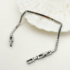 Wholesale Highend Geometric Stainless Steel Zircon Tennis Bracelet With Electroplating