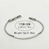 Wholesale Highend Geometric Stainless Steel Zircon Tennis Bracelet With Electroplating