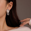 Wholesale Highend Stainless Steel Geometric Flower Earrings For Women With Electroplating Treatment Fashion Design