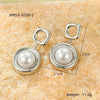 Wholesale Highend Stainless Steel Geometric Flower Earrings For Women With Electroplating Treatment Fashion Design