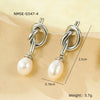 Wholesale Highend Stainless Steel Geometric Flower Earrings For Women With Electroplating Treatment Fashion Design