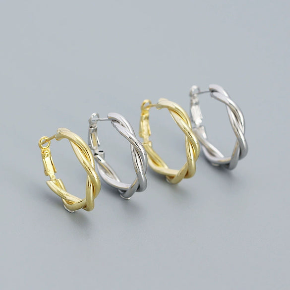 Wholesale Highgrade Handmade Geometric S925 Silver Earrings