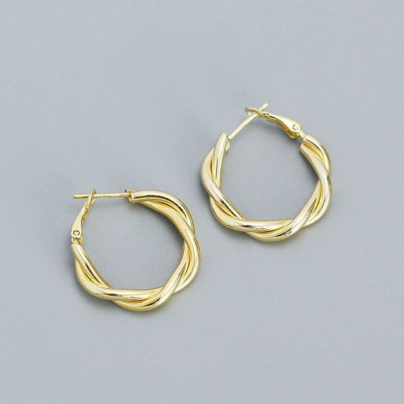 Wholesale Highgrade Handmade Geometric S925 Silver Earrings