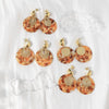 Wholesale Highgrade Women's Stainless Steel Goldplated Geometric Round Earrings For Autumn And Winter