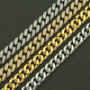 Wholesale Hip Hop Alloy Cuban Chain Necklace With Geometric Diamond Design For Men