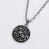 Wholesale Hip Hop Retro Pendant Necklace Stainless Steel Electroplated